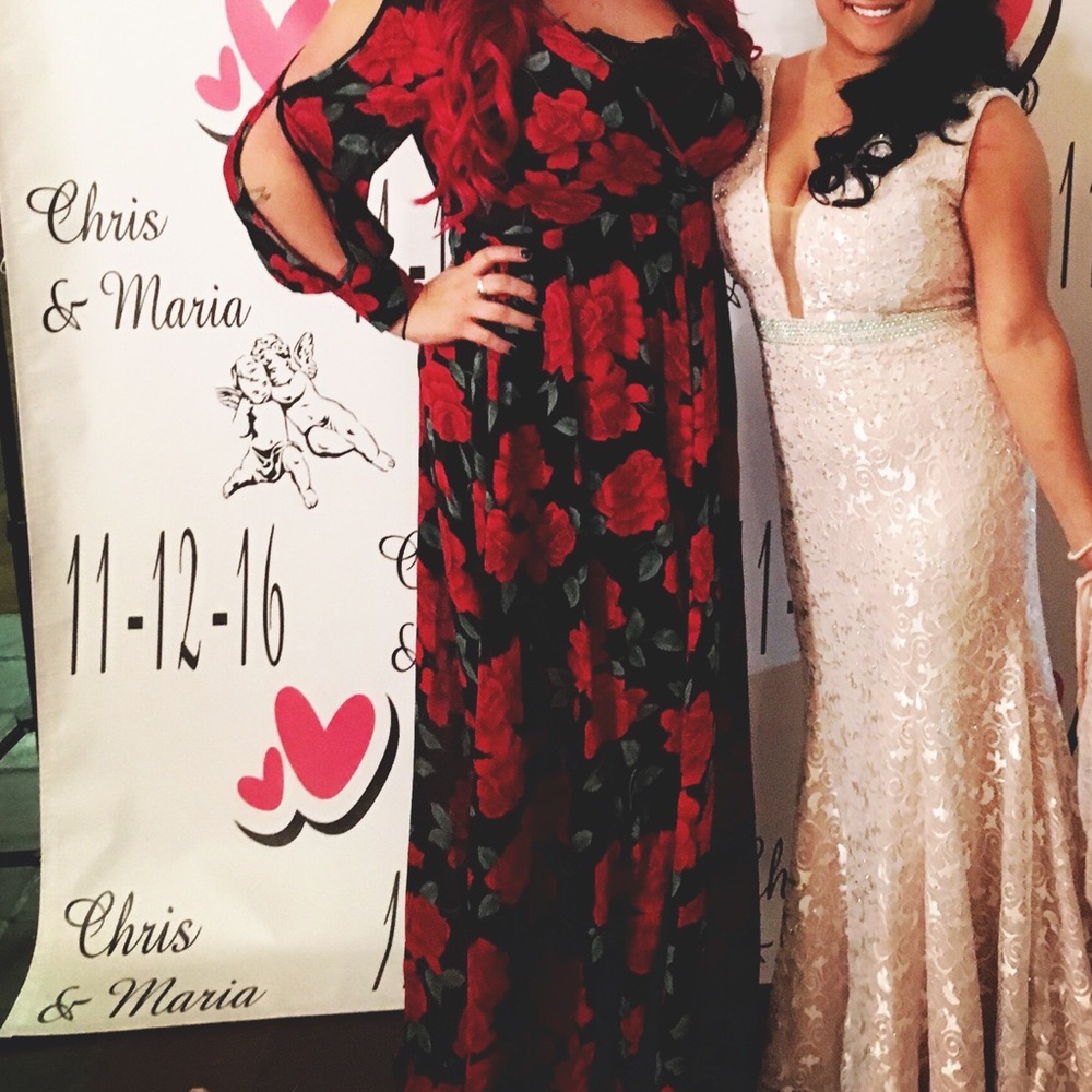 Beautiful rose dress